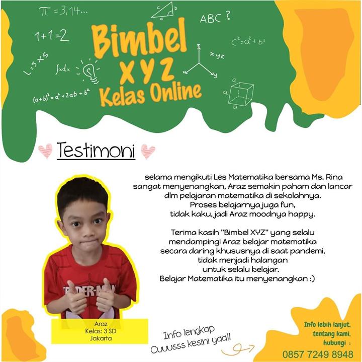 Pratinjau poster testimoni Araz