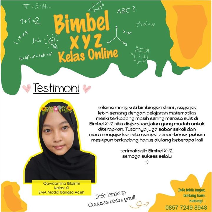 Pratinjau poster testimoni Qawaamina