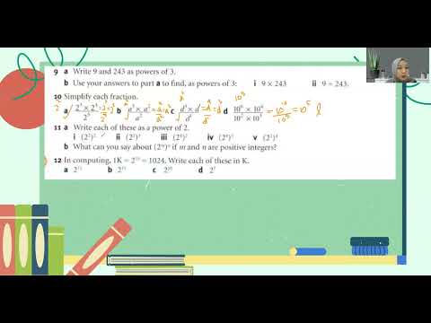 Cuplikan sesi les Matematika online Bimbel XYZ